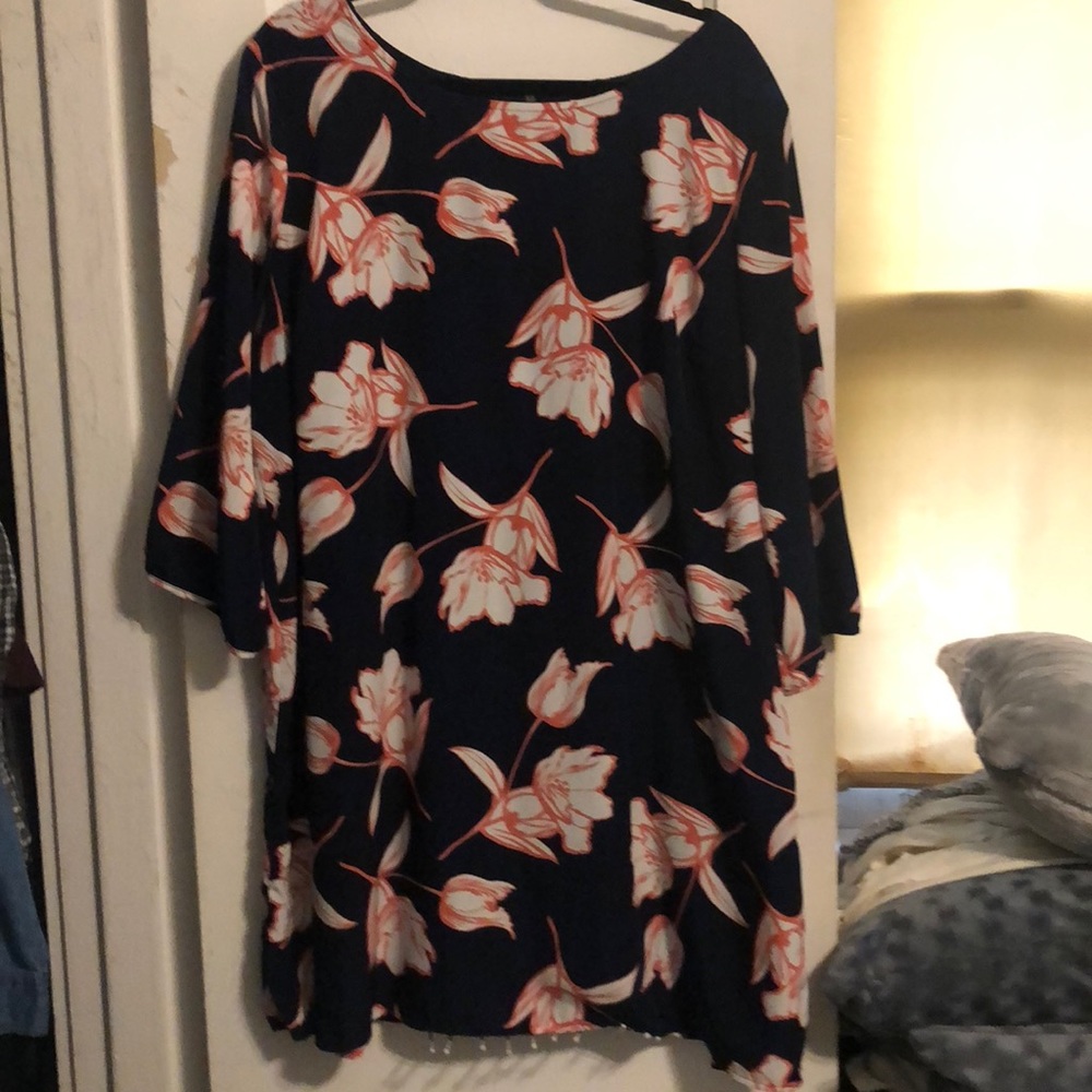 Old Navy dark blue tunic style dress size XXL